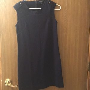 Navy blue banana republic size 0 dress